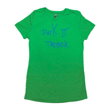 Load image into Gallery viewer, Suck it Trebek - Adult Women's T-Shirt - Baffle