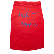 Load image into Gallery viewer, Suck it Trebek - Dog T-Shirt - Baffle