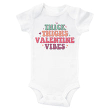 Load image into Gallery viewer, THICK THIGHS VALENTINES VIBES - Basic Onesie - Baffle