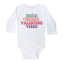 Load image into Gallery viewer, THICK THIGHS VALENTINES VIBES - Basic Onesie - Baffle