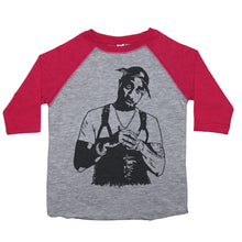 Load image into Gallery viewer, Tupac - Toddler Raglan T-Shirt - Baffle