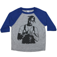 Load image into Gallery viewer, Tupac - Toddler Raglan T-Shirt - Baffle