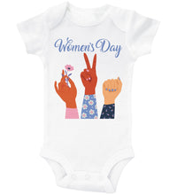 Load image into Gallery viewer, Women's Day - Hands / Basic Onesie - Baffle