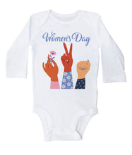 Load image into Gallery viewer, Women's Day - Hands / Basic Onesie - Baffle