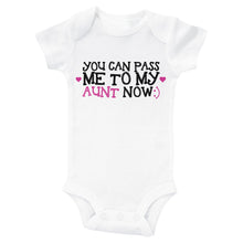 Load image into Gallery viewer, YOU CAN PASS ME TO MY AUNT NOW - Basic Onesie - Baffle