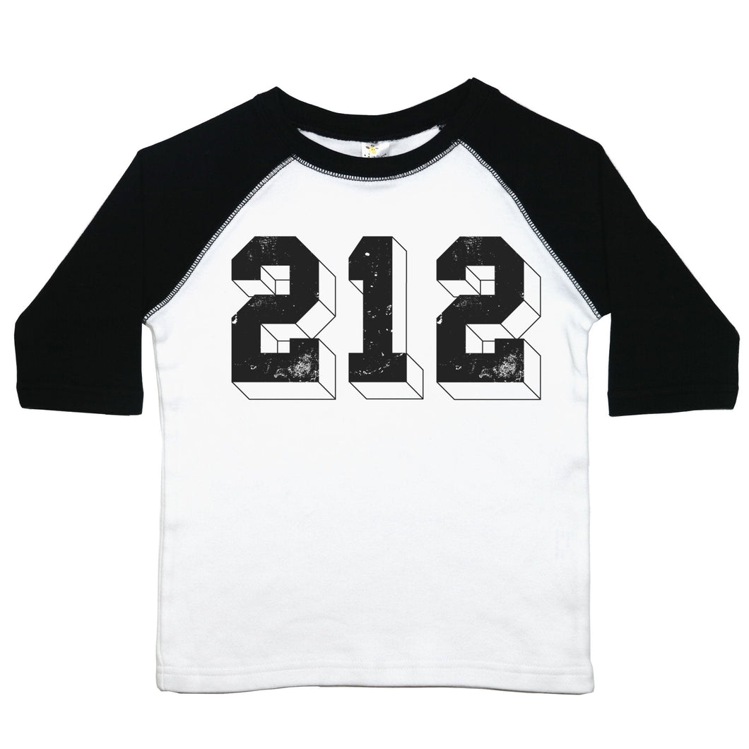 212 - Toddler Raglan T-Shirt - Baffle