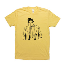 Load image into Gallery viewer, Yellow Adult Unisex T-Shirt with Chris Farley Graphic
