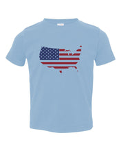 Load image into Gallery viewer, American Flag Map / Youth / Toddler Crew Neck - Baffle
