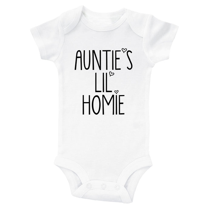 AUNTIE'S LIL HOMIE - Basic Onesie - Baffle
