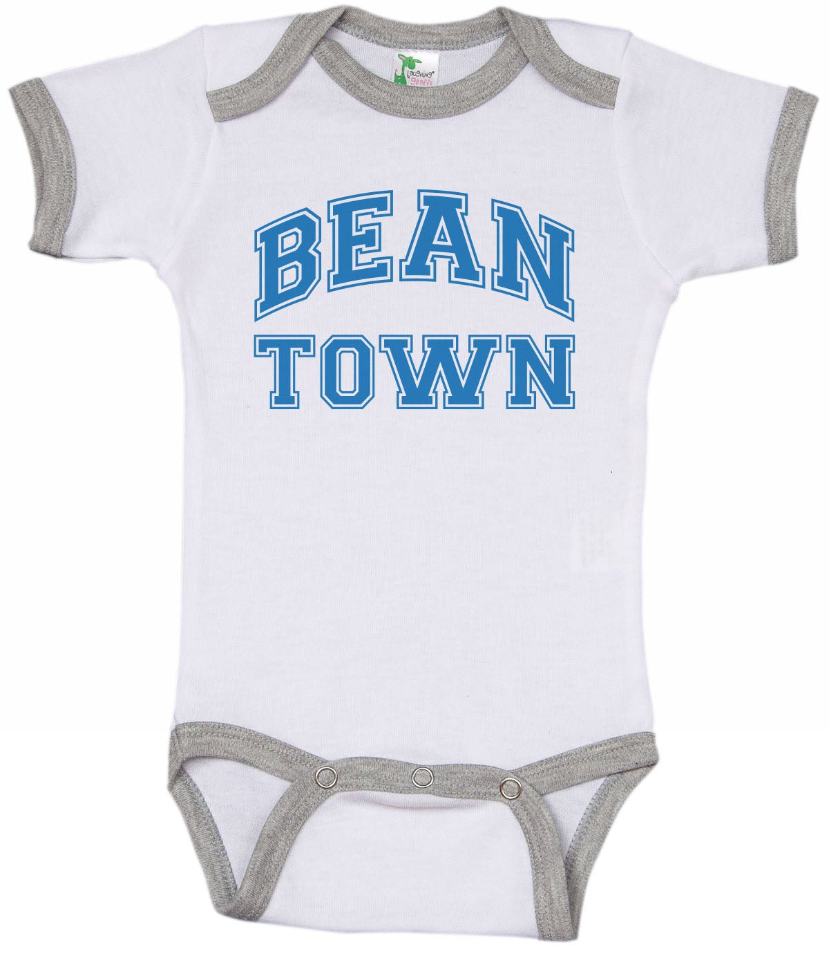 BEAN TOWN / Boston Inspired Ringer Onesie