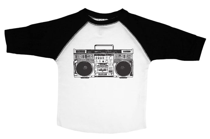 BOOMBOX / Boombox Raglan Baseball Shirt for Toddlers - Baffle