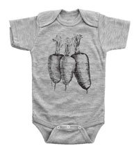Load image into Gallery viewer, Carrots - B&amp;W / Basic Onesie - Baffle
