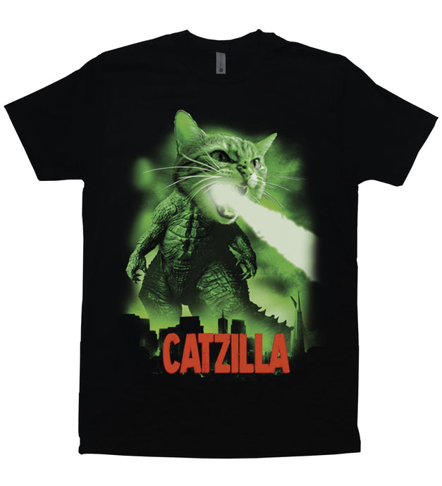 Catzilla - Unisex T-Shirt - Baffle