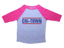 Load image into Gallery viewer, CHI-TOWN / Chicago Raglan Baseball Shirt - Baffle
