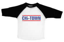 Load image into Gallery viewer, CHI-TOWN / Chicago Raglan Baseball Shirt - Baffle
