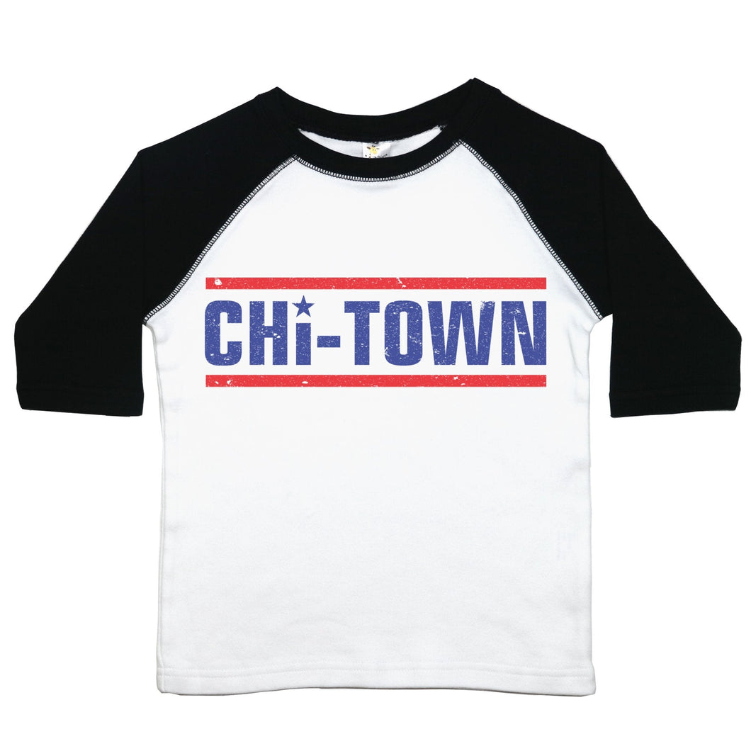 Chi-Town - Toddler Raglan T-Shirt - Baffle