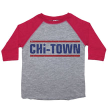 Load image into Gallery viewer, Chi-Town - Toddler Raglan T-Shirt - Baffle
