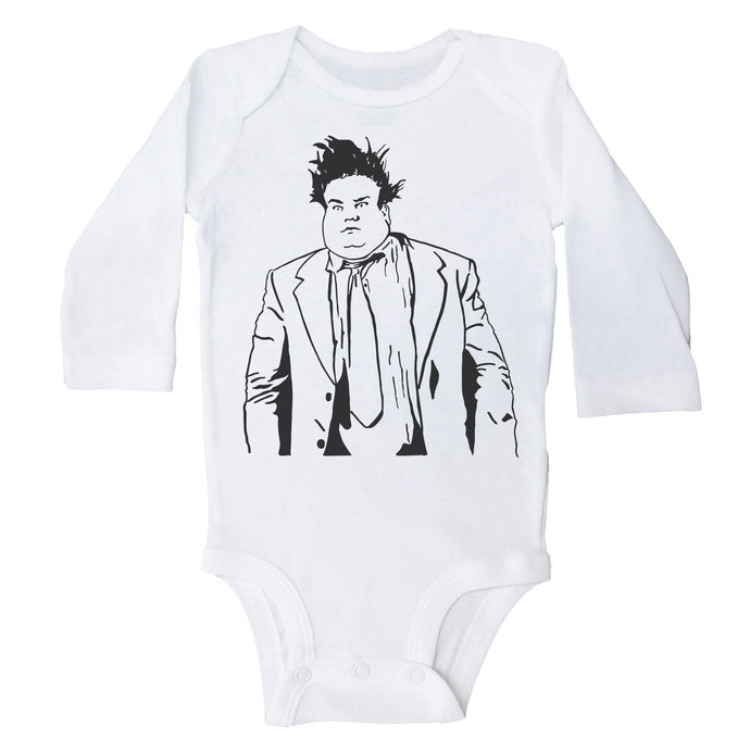 Chris Farley - Long Sleeve Baby Onesie - Baffle