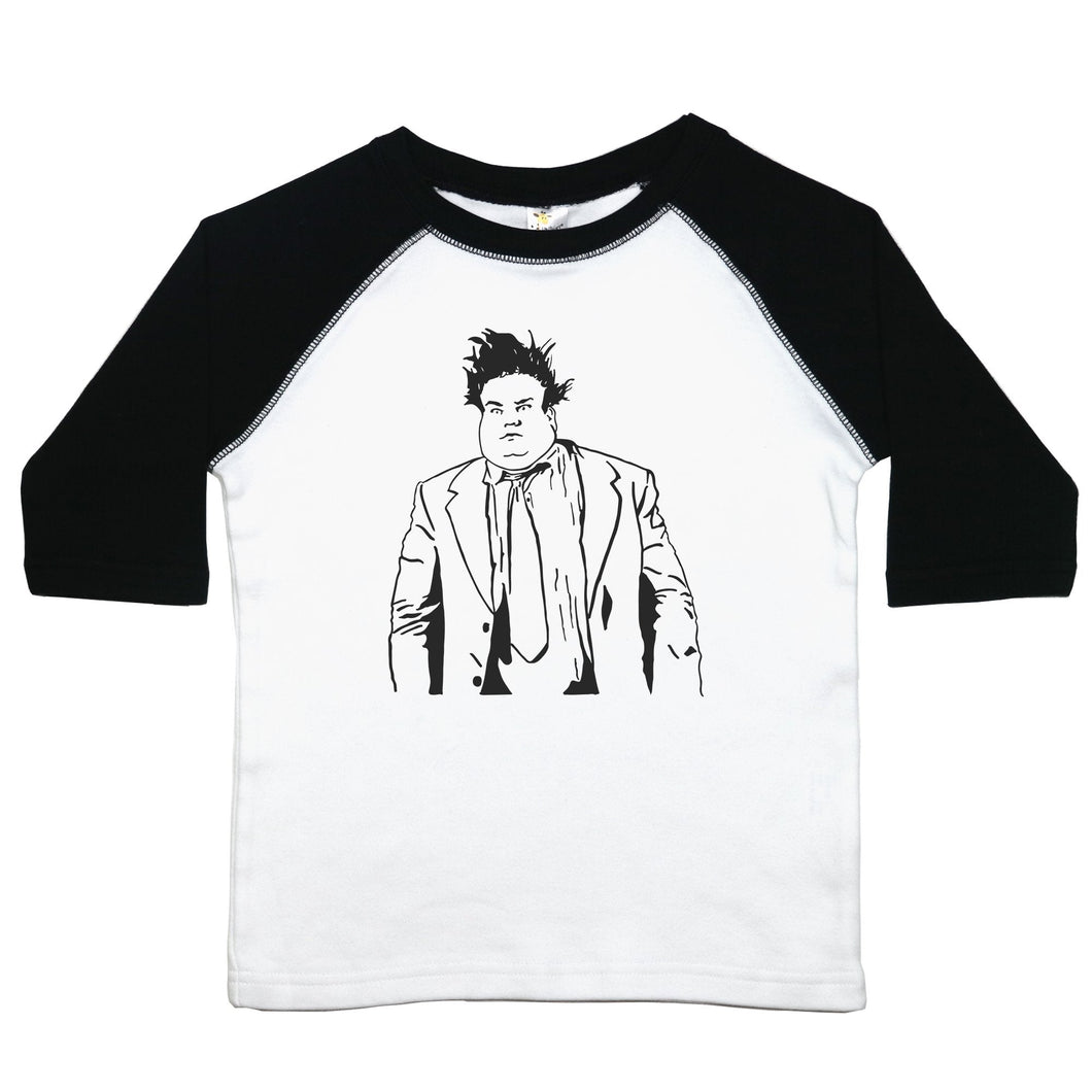 Chris Farley - Toddler Raglan T-Shirt - Baffle