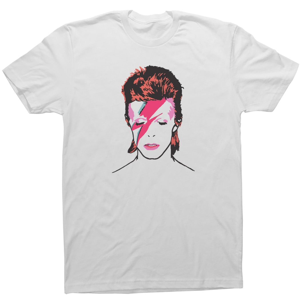 David Bowie - Adult Unisex T-Shirt - Baffle