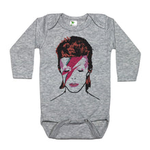 Load image into Gallery viewer, David Bowie - Long Sleeve Baby Onesie - Baffle
