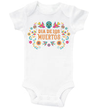 Load image into Gallery viewer, Day Of The Dead - Flowers / Dia De Los Muertos / Basic Onesie - Baffle
