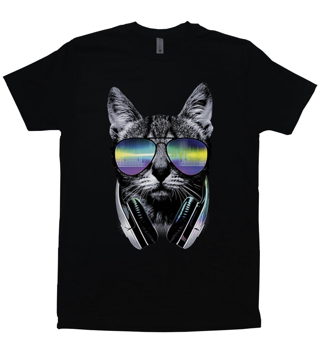 DJ Cat - Unisex T-Shirt - Baffle