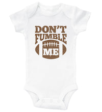 Load image into Gallery viewer, Don&#39;t Fumble Me / Football Basic Onesie - Baffle
