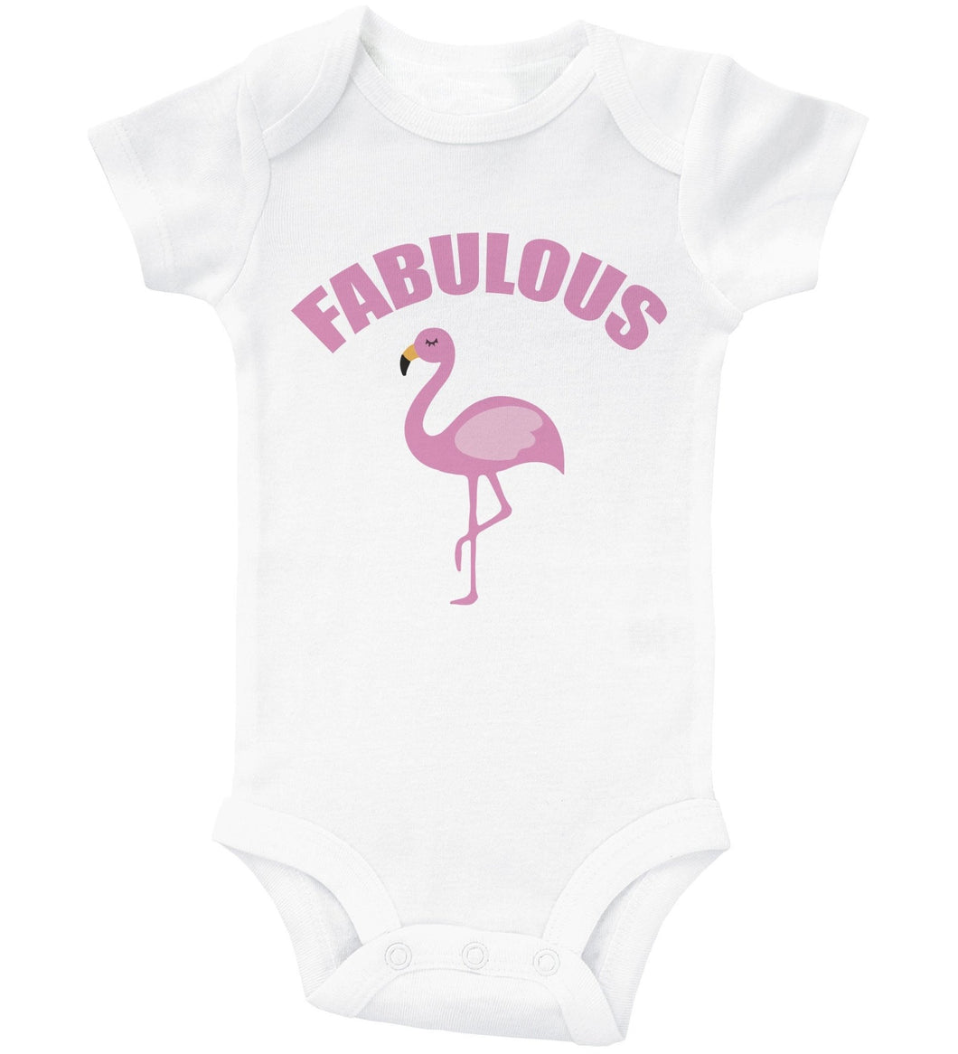 Fabulous Flamingo / Basic Onesie - Baffle