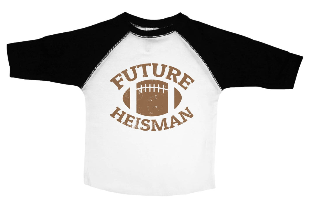 FUTURE HEISMAN / Future Heisman Raglan Baseball Shirt for Toddlers - Baffle