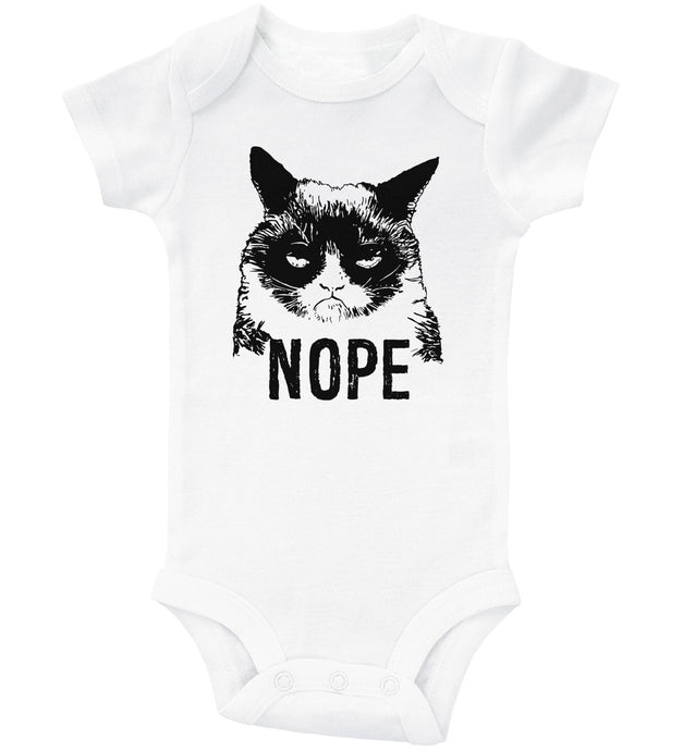 Grumpy Cat - Nope / Baby Onesie - Baffle