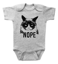 Load image into Gallery viewer, Grumpy Cat - Nope / Baby Onesie - Baffle
