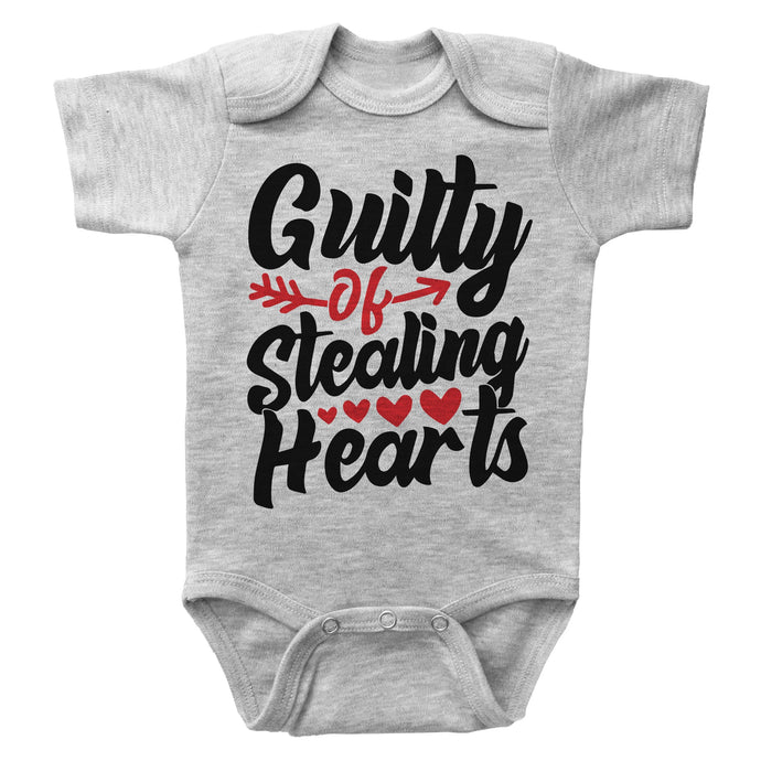 GUILTY OF STEALING HEARTS - Basic Onesie - Baffle