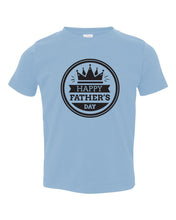 Load image into Gallery viewer, Happy Father&#39;s Day - Crown / Youth / Toddler Crew Neck - Baffle
