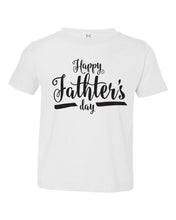 Load image into Gallery viewer, Happy Father&#39;s Day - Cursive / Youth / Toddler Crew Neck - Baffle
