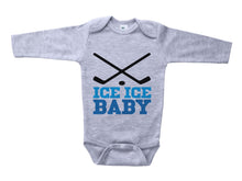 Load image into Gallery viewer, Ice Ice Baby / Hockey Basic Onesie - Baffle
