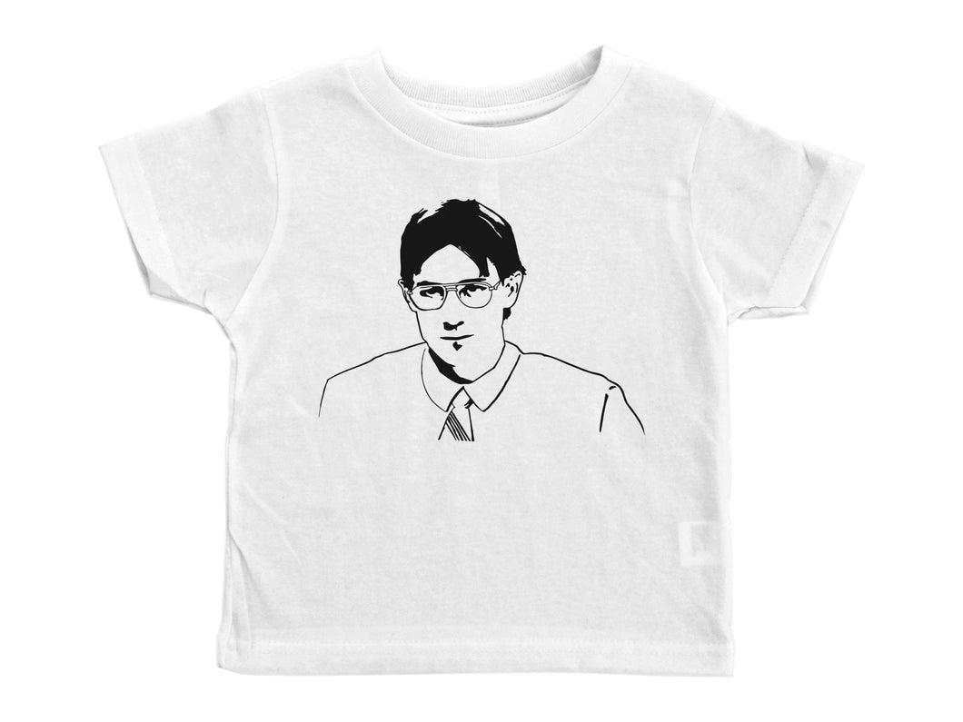 JIM AS DWIGHT / Jim as Dwight Crew Neck Short Sleeve Toddler Shirt - Baffle