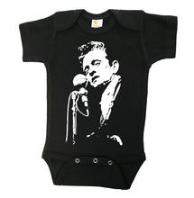 Load image into Gallery viewer, JOHNNY CASH / Johnny Cash Baby Onesie - Baffle

