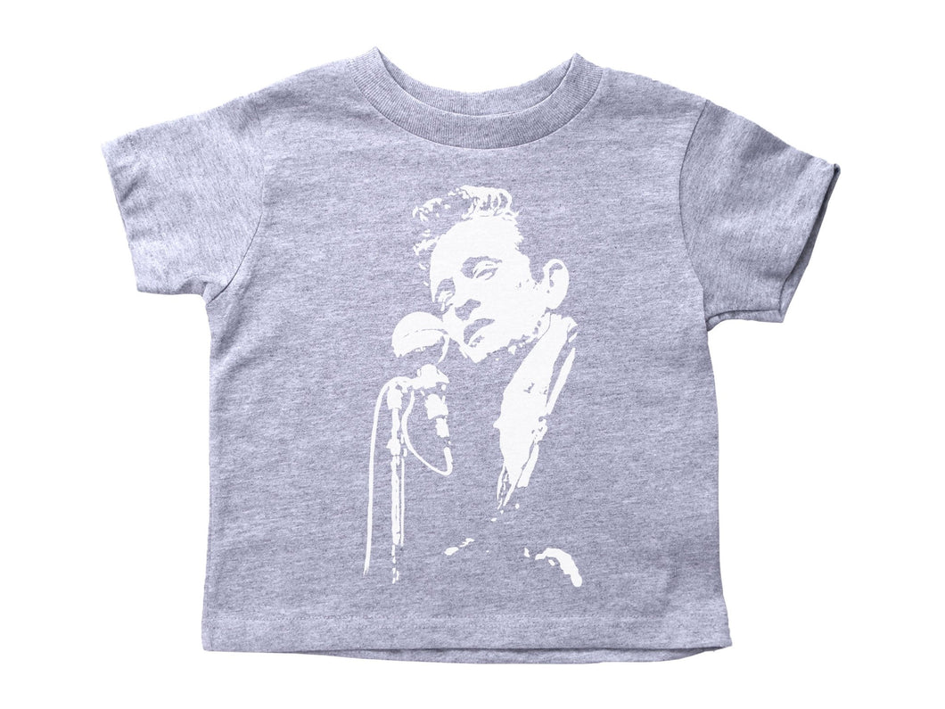 JOHNNY CASH / Johnny Cash Crew Neck Short Sleeve Toddler Shirt - Baffle