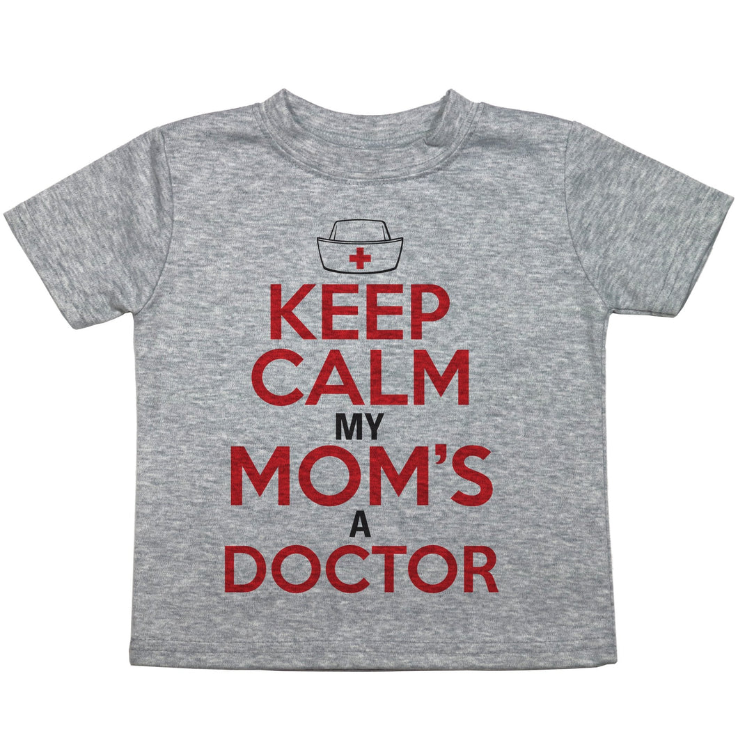 Keep Calm (Doctor Mom) - Toddler T-Shirt - Baffle