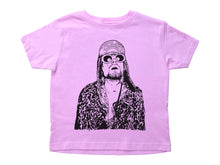 Load image into Gallery viewer, Kurt Cobain / Kurt Cobain Crew Neck Short Sleeve Toddler Shirt - Baffle
