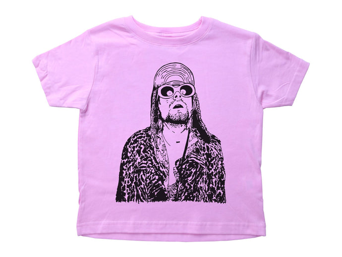 Kurt Cobain / Kurt Cobain Crew Neck Short Sleeve Toddler Shirt - Baffle