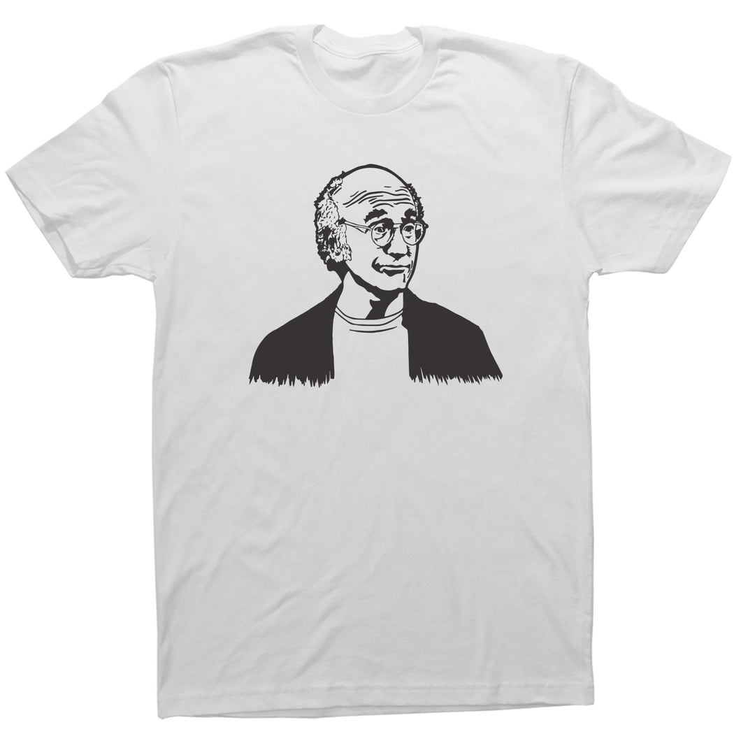 Larry David - Adult Unisex T-Shirt - Baffle