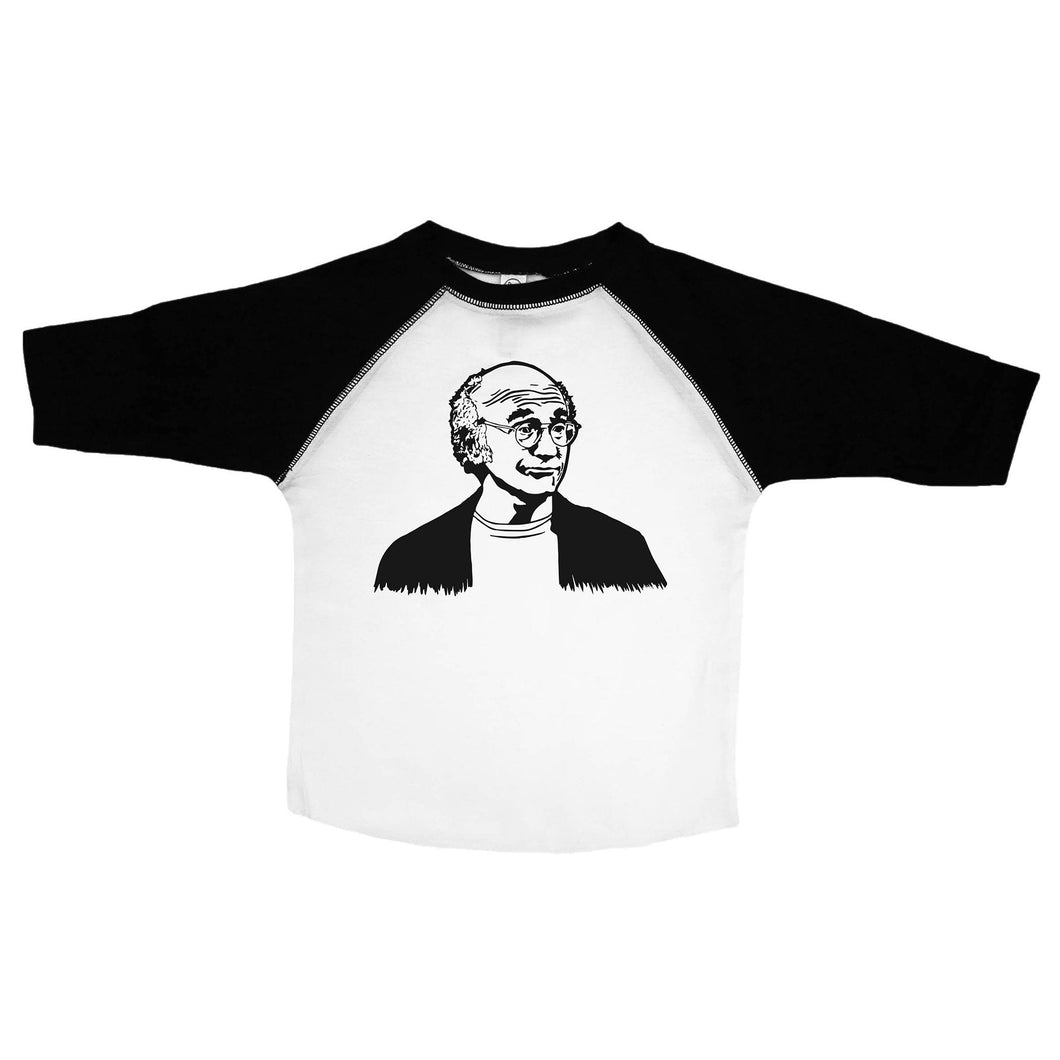Larry David - Toddler Raglan T-Shirt - Baffle