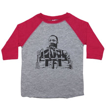 Load image into Gallery viewer, Martin Luther King Jr. - Toddler Raglan T-Shirt - Baffle

