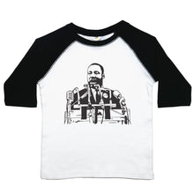 Load image into Gallery viewer, Martin Luther King Jr. - Toddler Raglan T-Shirt - Baffle
