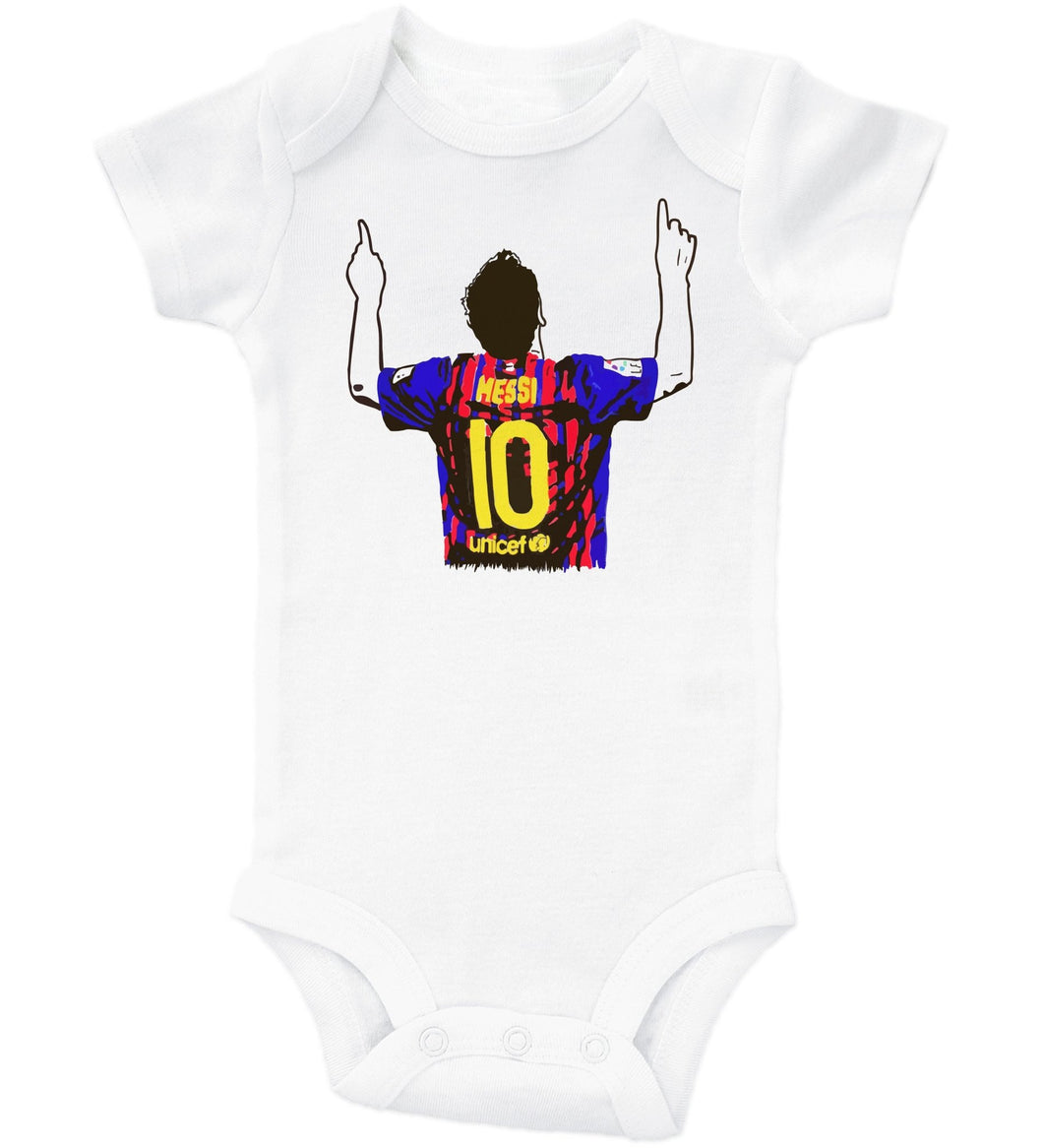 MESSI POINTING / Messi Pointing Baby Onesie - Baffle