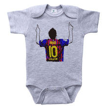 Load image into Gallery viewer, MESSI POINTING / Messi Pointing Baby Onesie - Baffle

