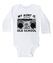 Load image into Gallery viewer, My Aunt Is Old School - Boombox / Basic Onesie - Baffle
