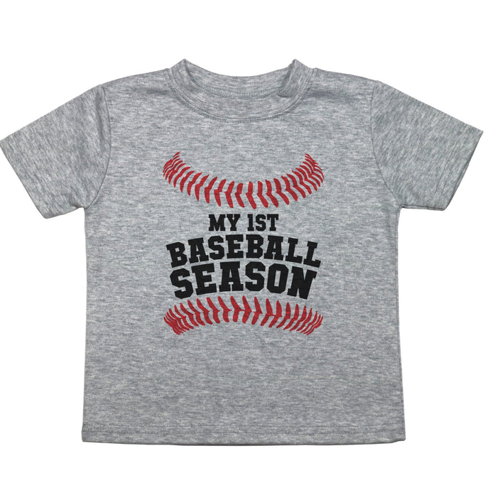 My First Baseball Season - Toddler T-Shirt - Baffle
